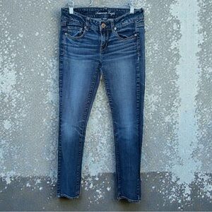 American Eagle Outfitters Classic Blue skinny jeans